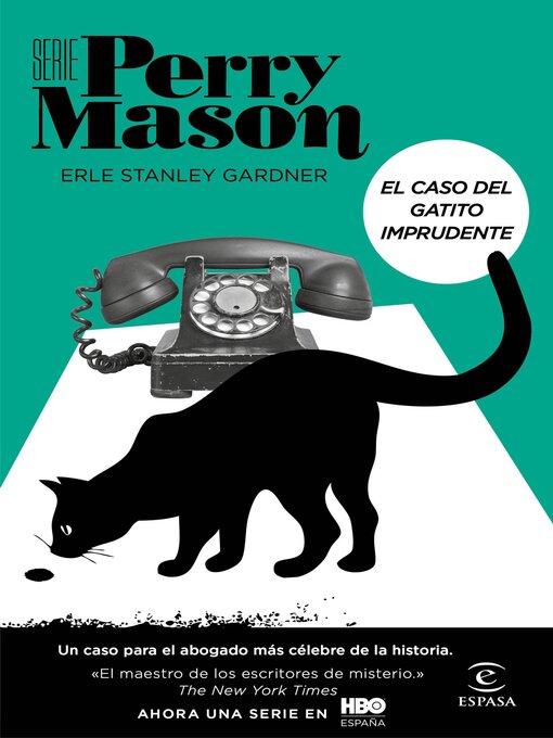Cover image for El caso del gatito imprudente (Serie Perry Mason 5)